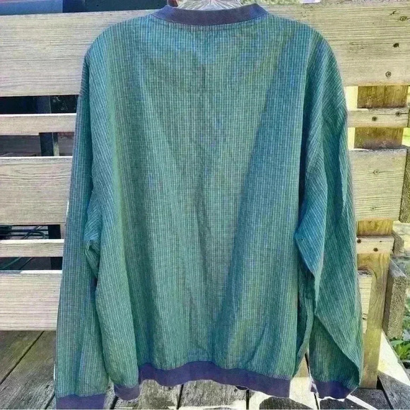 Lyle & Scott Scotland Plaid Long Sleeve Windbreaker - Picture 2 of 9